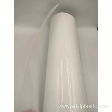 White Plastic PP Films Acrylic Sheet Film